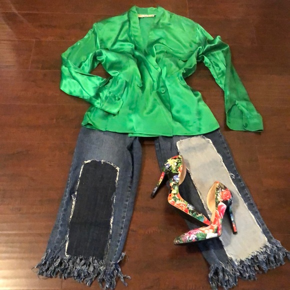 Anne Klein Tops - 🔵100% Silk Anne Klein ll